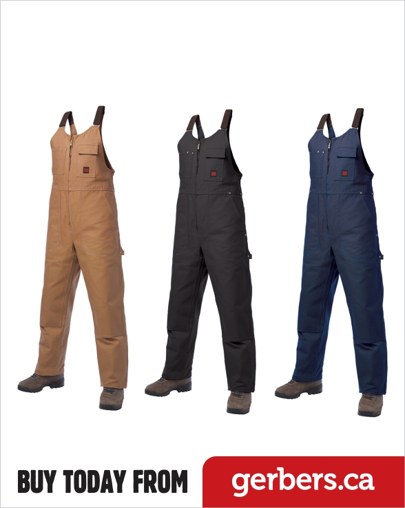 Tough Duck Unlined Bib Overalls | Gerber's