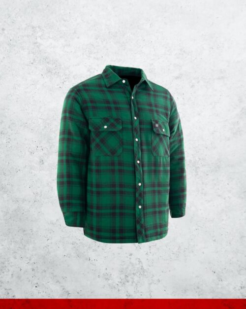 Forcefield Plaid Quilt Lined Shirt - Image 4