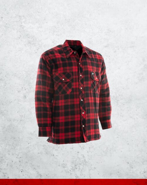 Forcefield Plaid Quilt Lined Shirt - Image 2