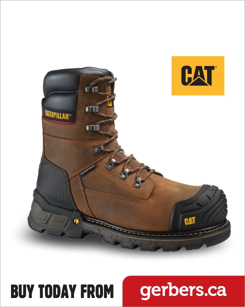 cat excavator boots