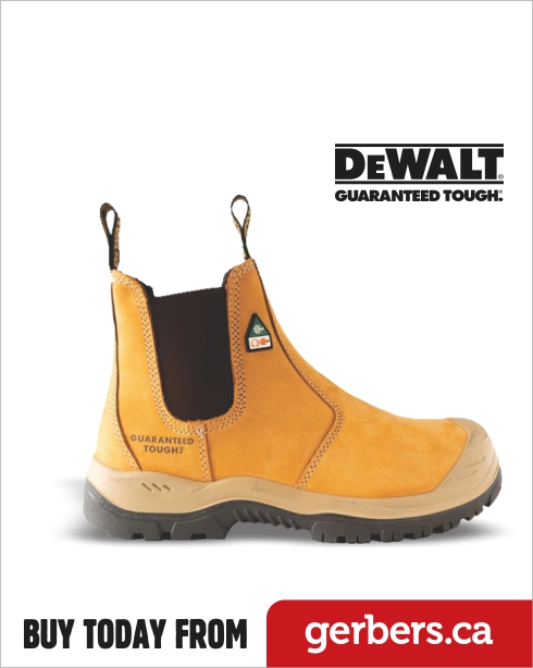 dewalt slip on work boots