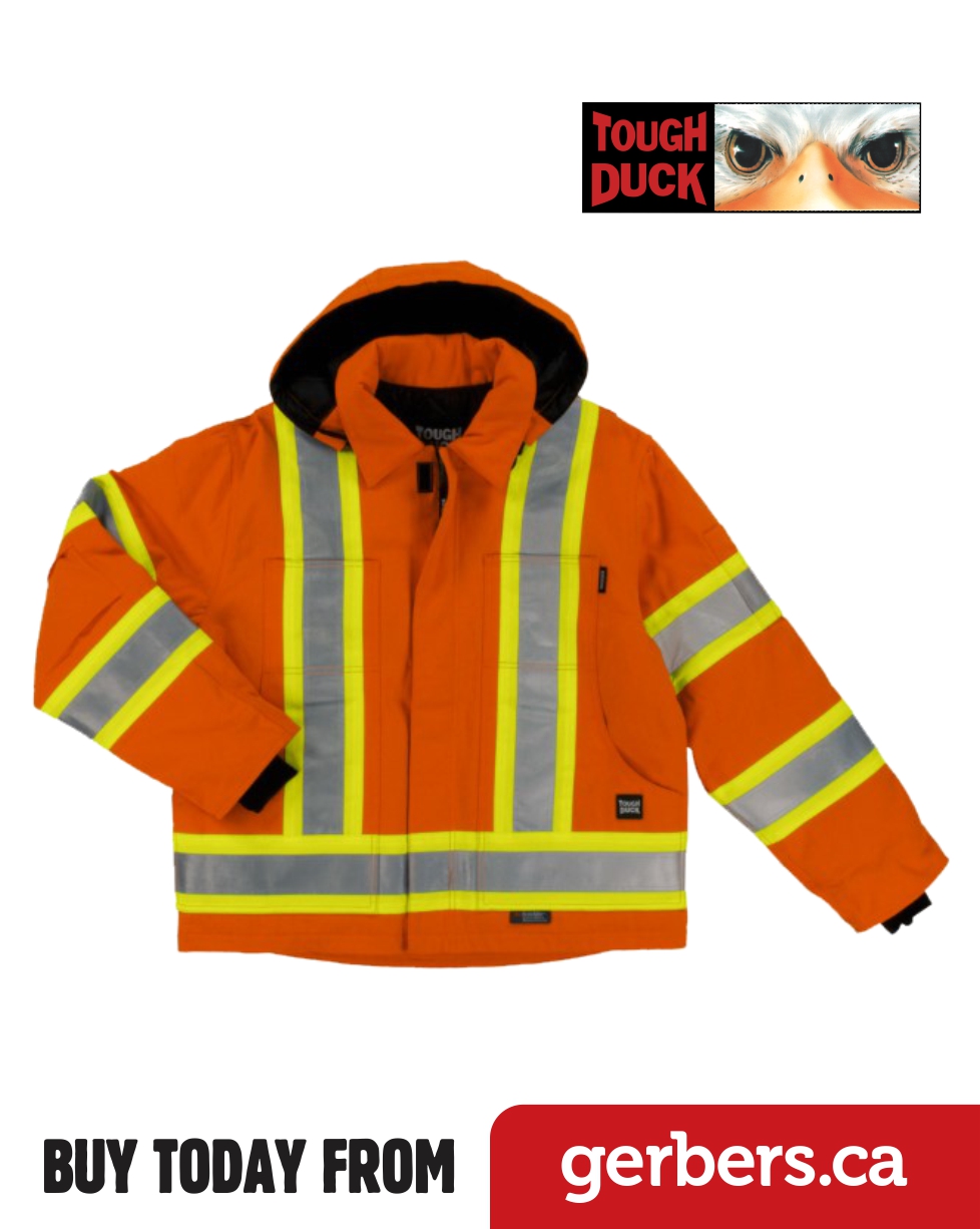 Tough Duck Lined Safety Jacket