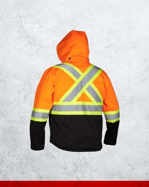 Forcefield Hooded Soft Shell Safety Jacket - Image 2
