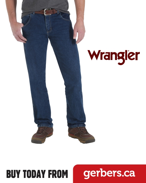 Wrangler 5 Pocket Stretch Jeans | Gerber's
