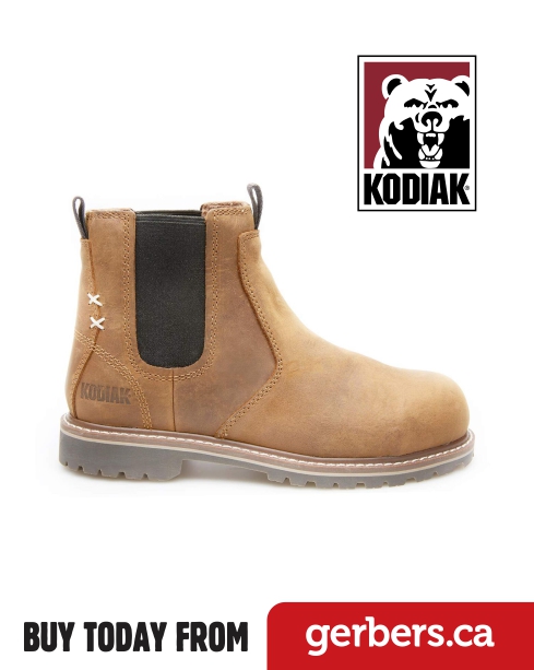 ladies slip on work boots