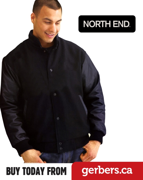 North End Snap Front Melton Leather Jacket – Clearance