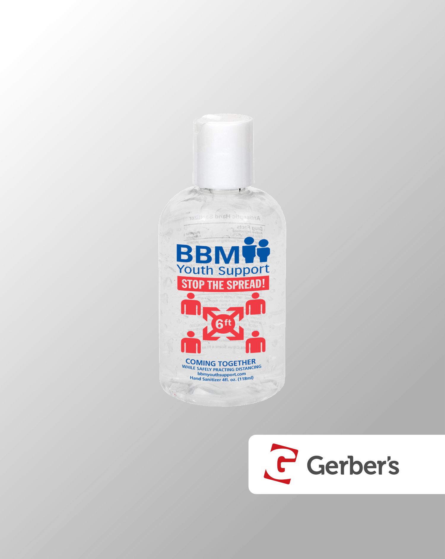 4oz Gel Hand Sanitizer