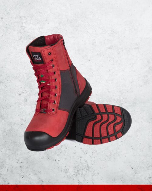 P&F Women's Safety Boots w/ Zipper - Image 3