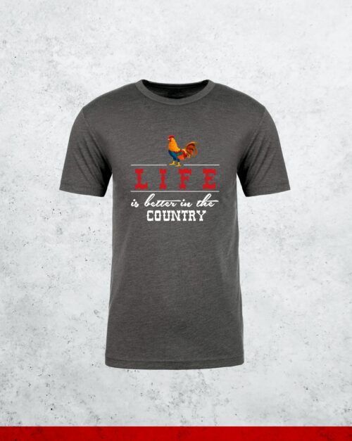 Gerber's Novelty Printed T-Shirts - Life is Better in the Country - Image 2