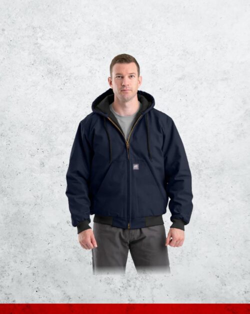 Berne Heritage Cotton Duck Hooded Work Jacket - Image 3