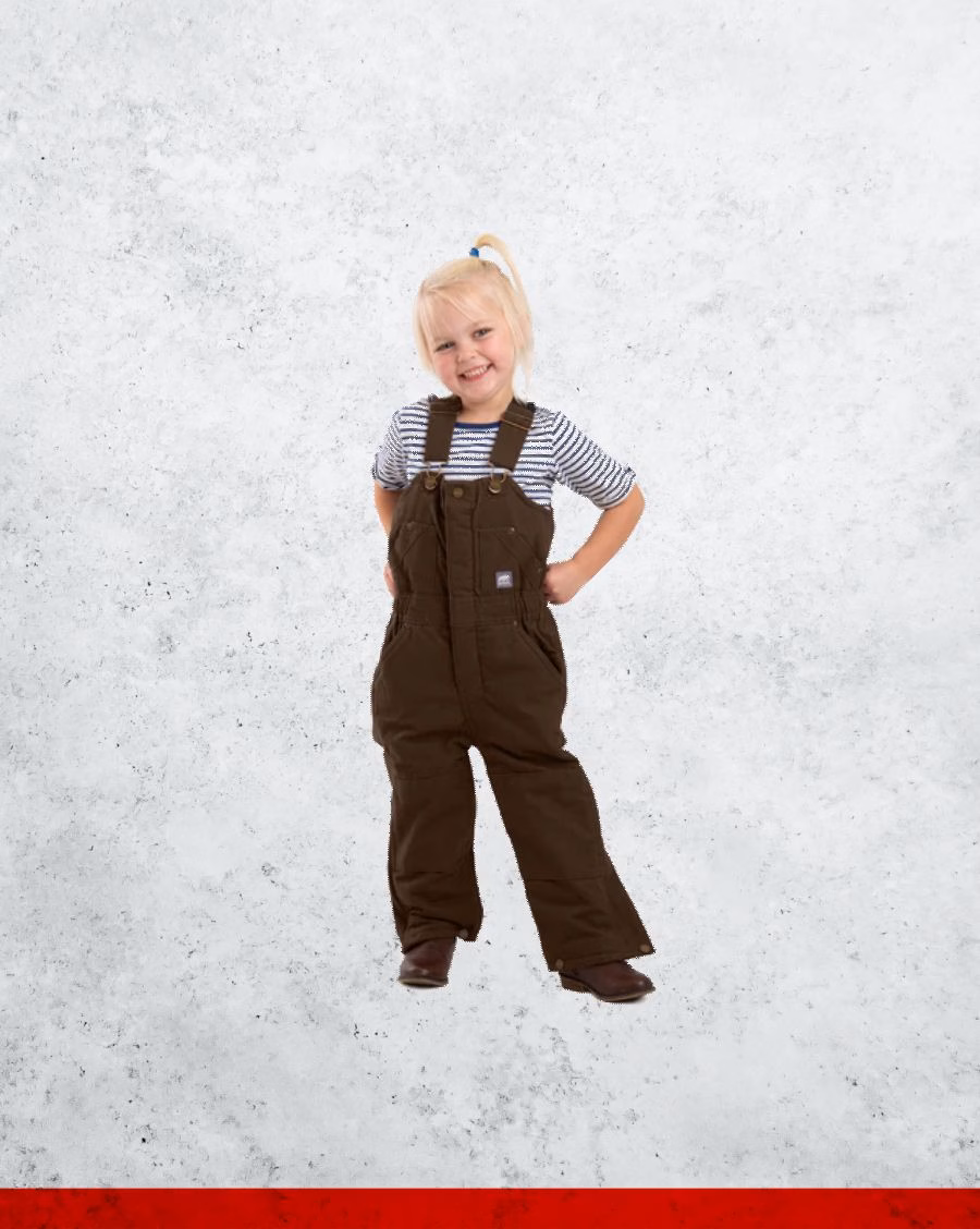 Berne Toddler Softstone Insulated Bib Overalls