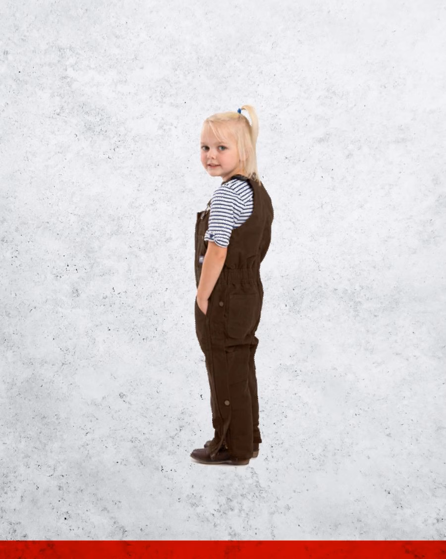 Berne Toddler Softstone Insulated Bib Overalls - Image 2