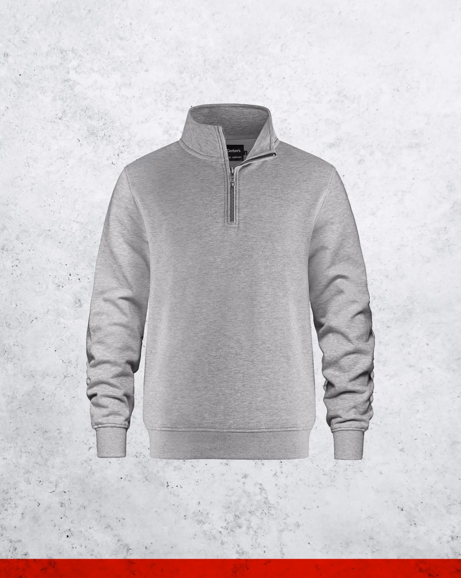 North Perth Gerber's Premium Fleece Quarter Zip Sweatshirt