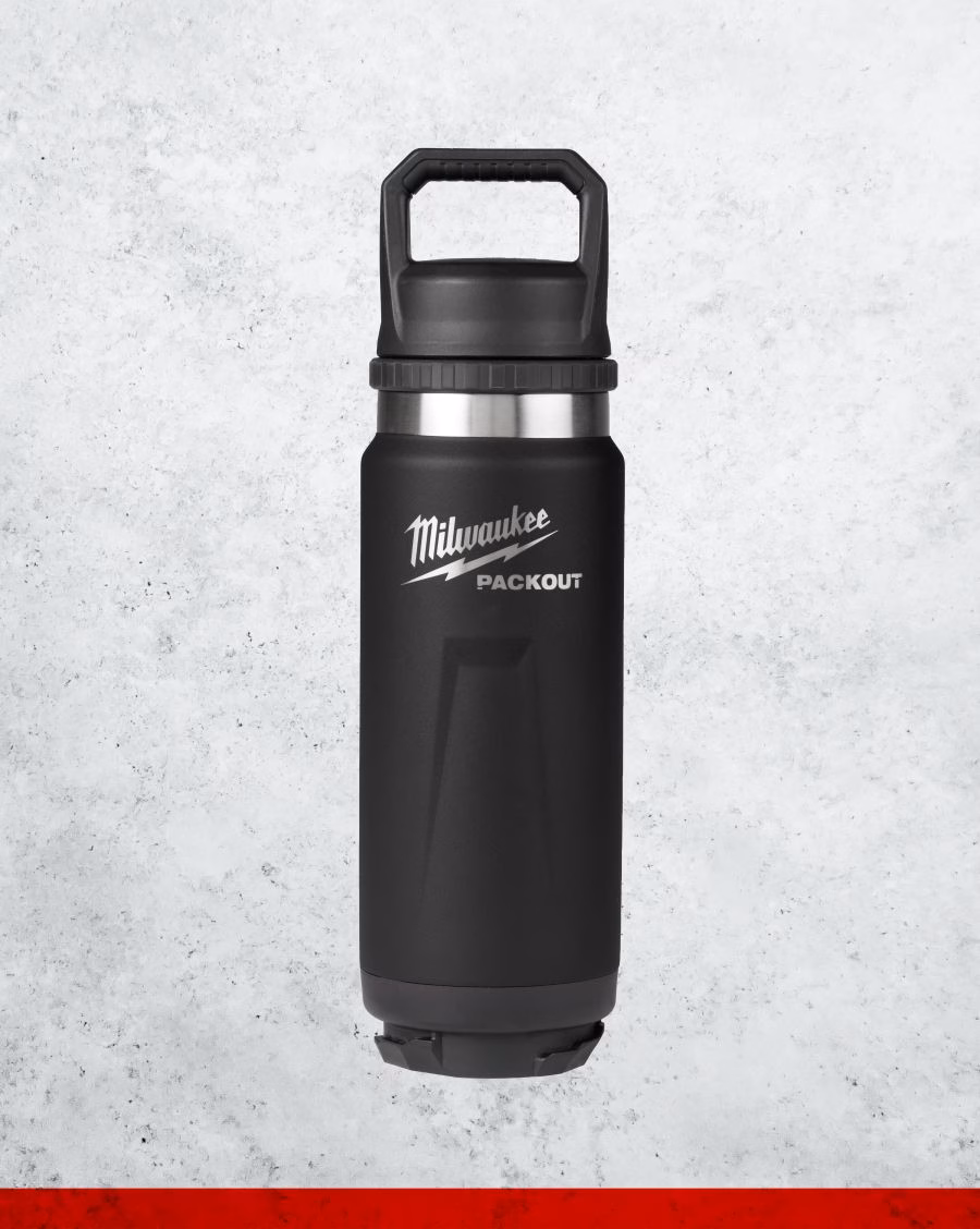 Milwaukee Packout 24oz. Insulated Bottle with Chug Lid - Image 2