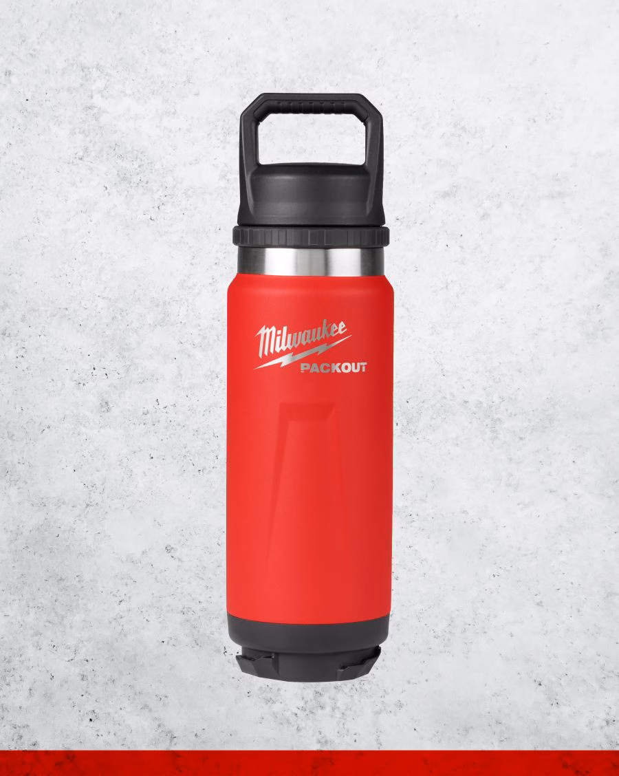 Milwaukee Packout 24oz. Insulated Bottle with Chug Lid