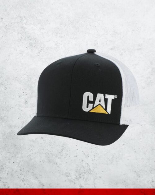Cat Trademark Flexfit Trucker Mesh Back Hat
