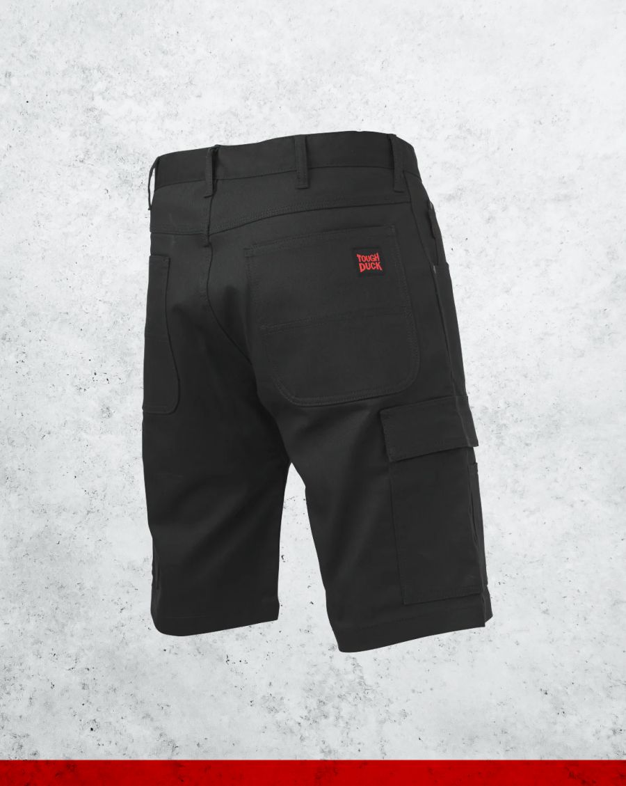 Tough Duck Relaxed Fit Stretch Twill Cargo Shorts - Image 2