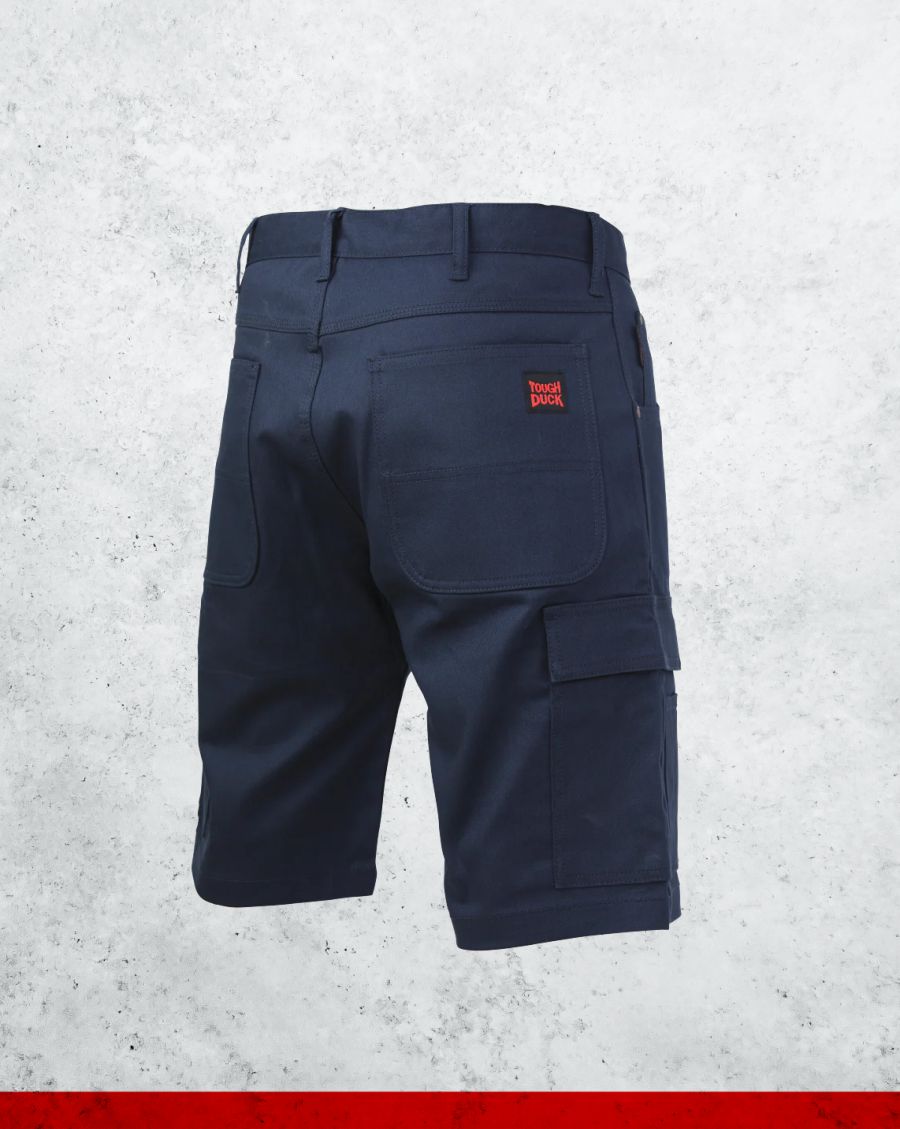 Tough Duck Relaxed Fit Stretch Twill Cargo Shorts - Image 4