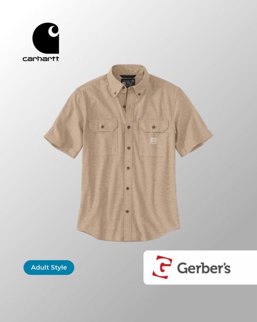 Carhartt Chambray Short Sleeve Button-Up Shirt