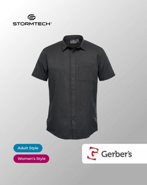 Stormtech Azores Short Sleeve Button-Up Shirt