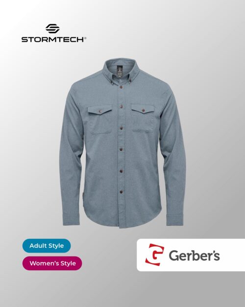 Stormtech Azores Long Sleeve Button-Up Shirt