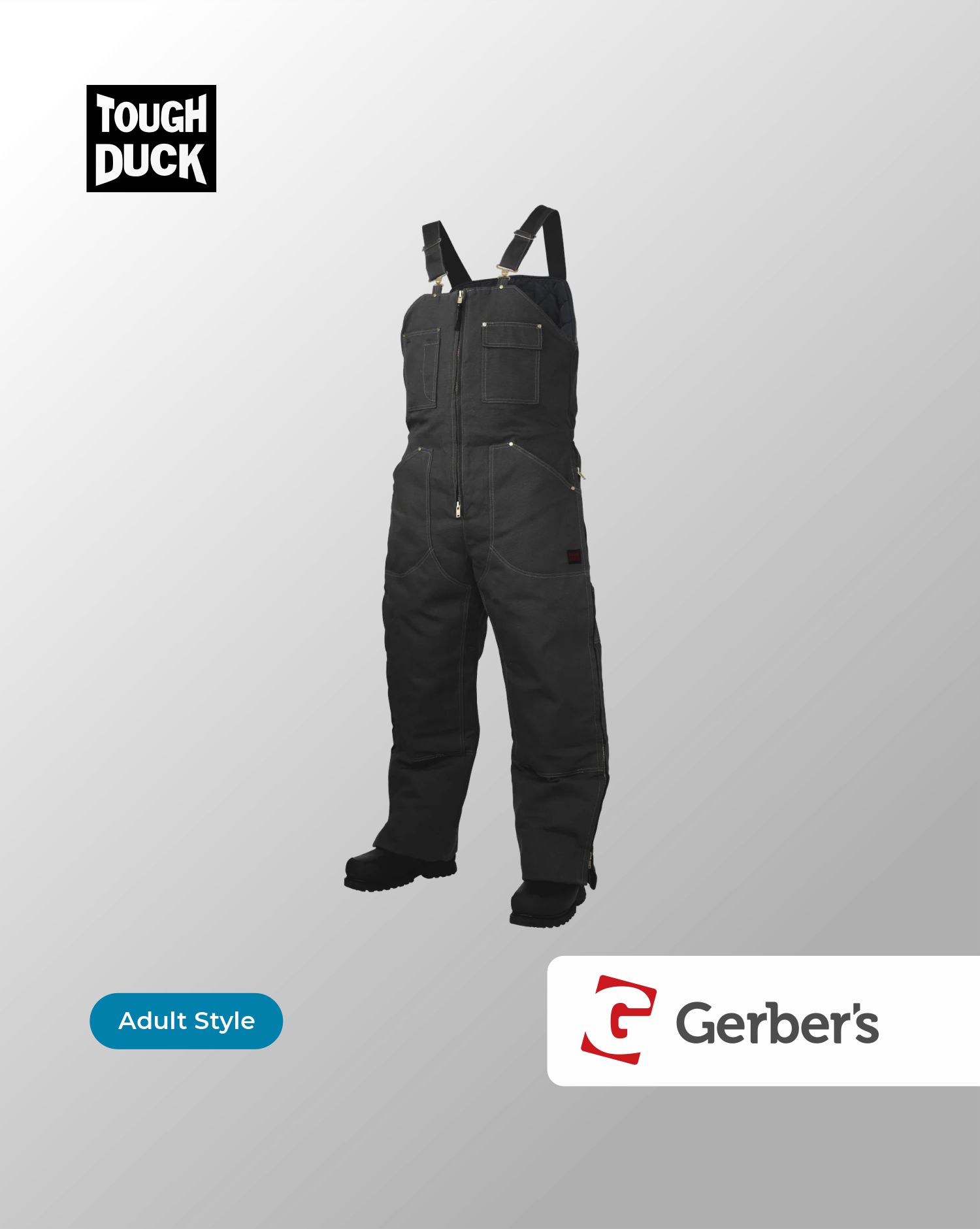 Tough Duck Insulated Bib Overalls