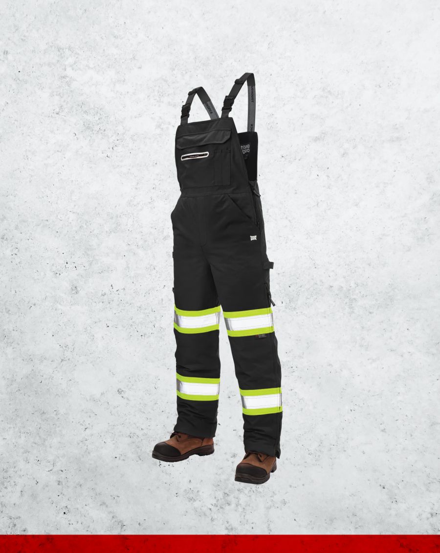 Tough Duck Insulated Tough Flex Safety Bib Overalls