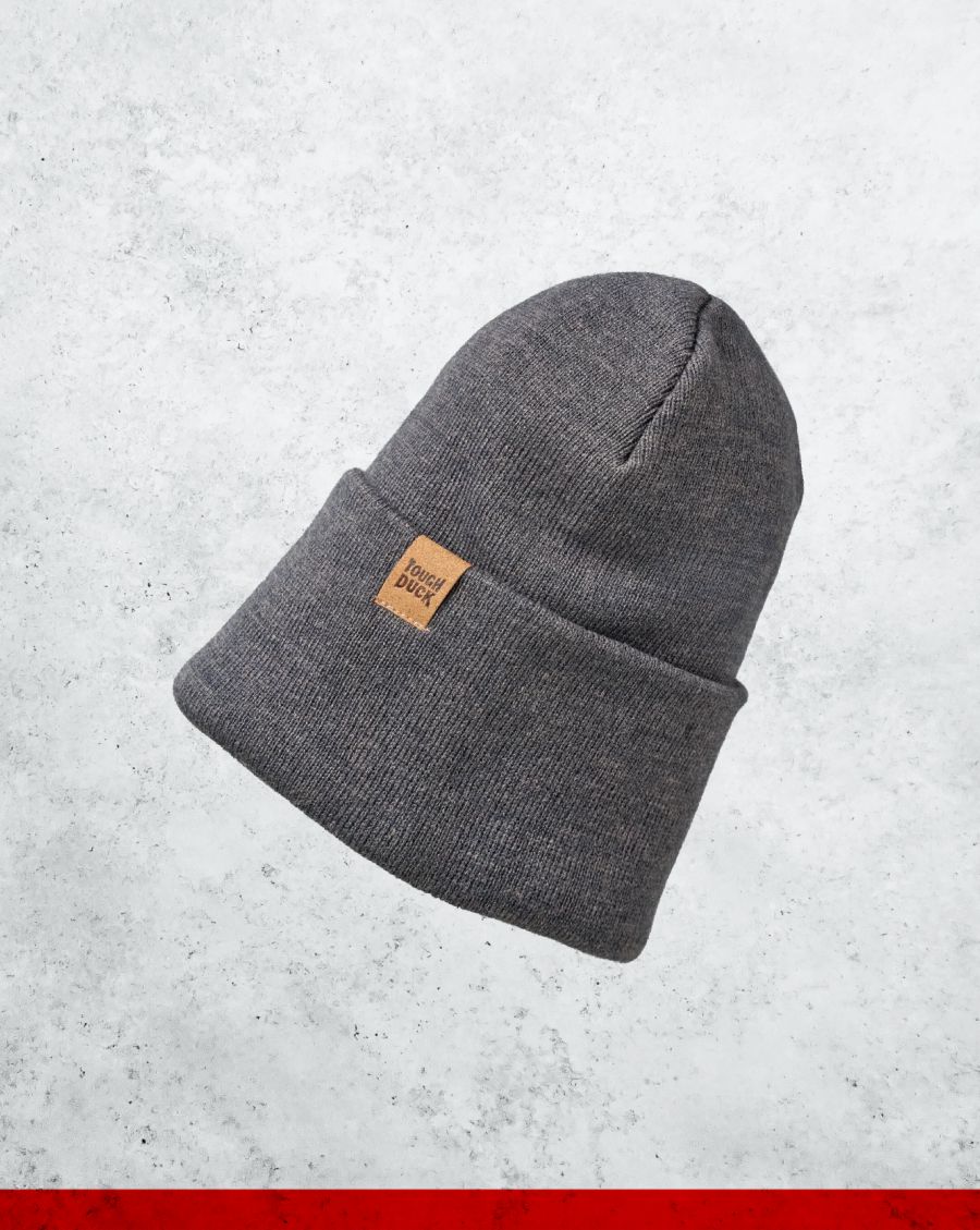 Tough Duck Watchcap Toque With Leather Patch - Image 7