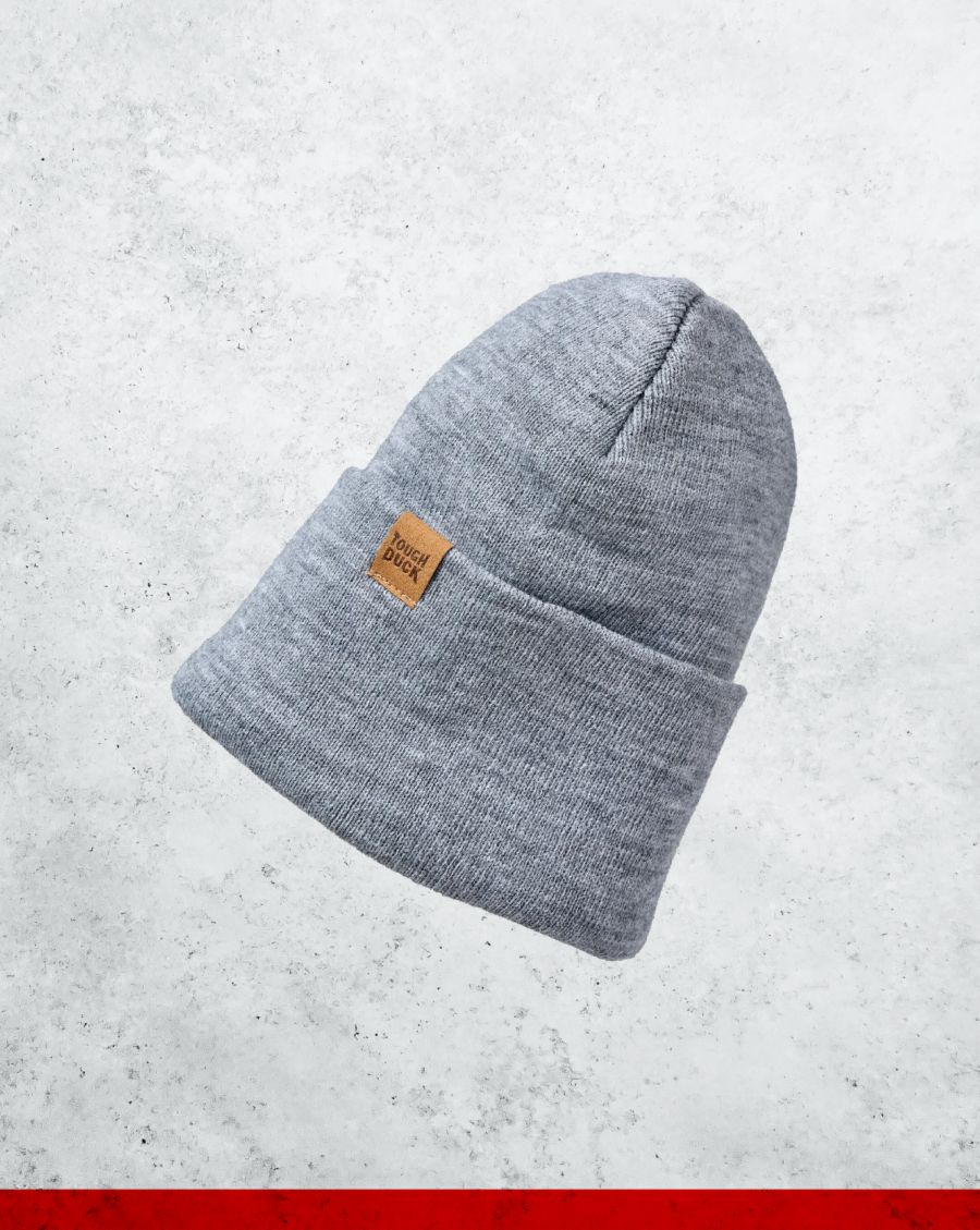 Tough Duck Watchcap Toque With Leather Patch - Image 6