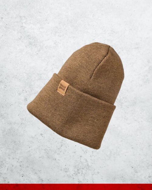 Tough Duck Watchcap Toque With Leather Patch