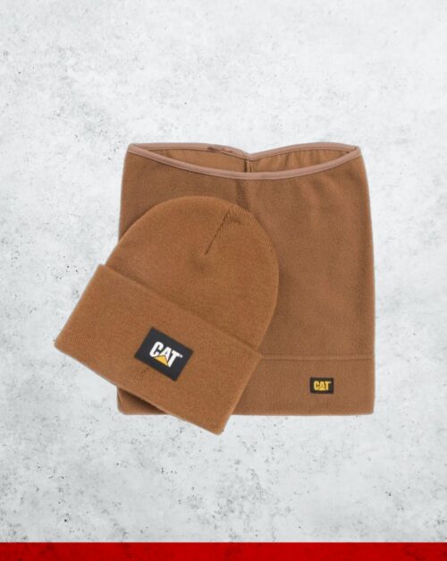 Cat Watchcap Toque & Neck Warmer Bundle