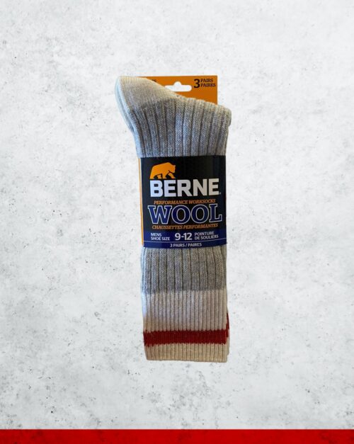 Berne Lightweight Wool Crew Socks