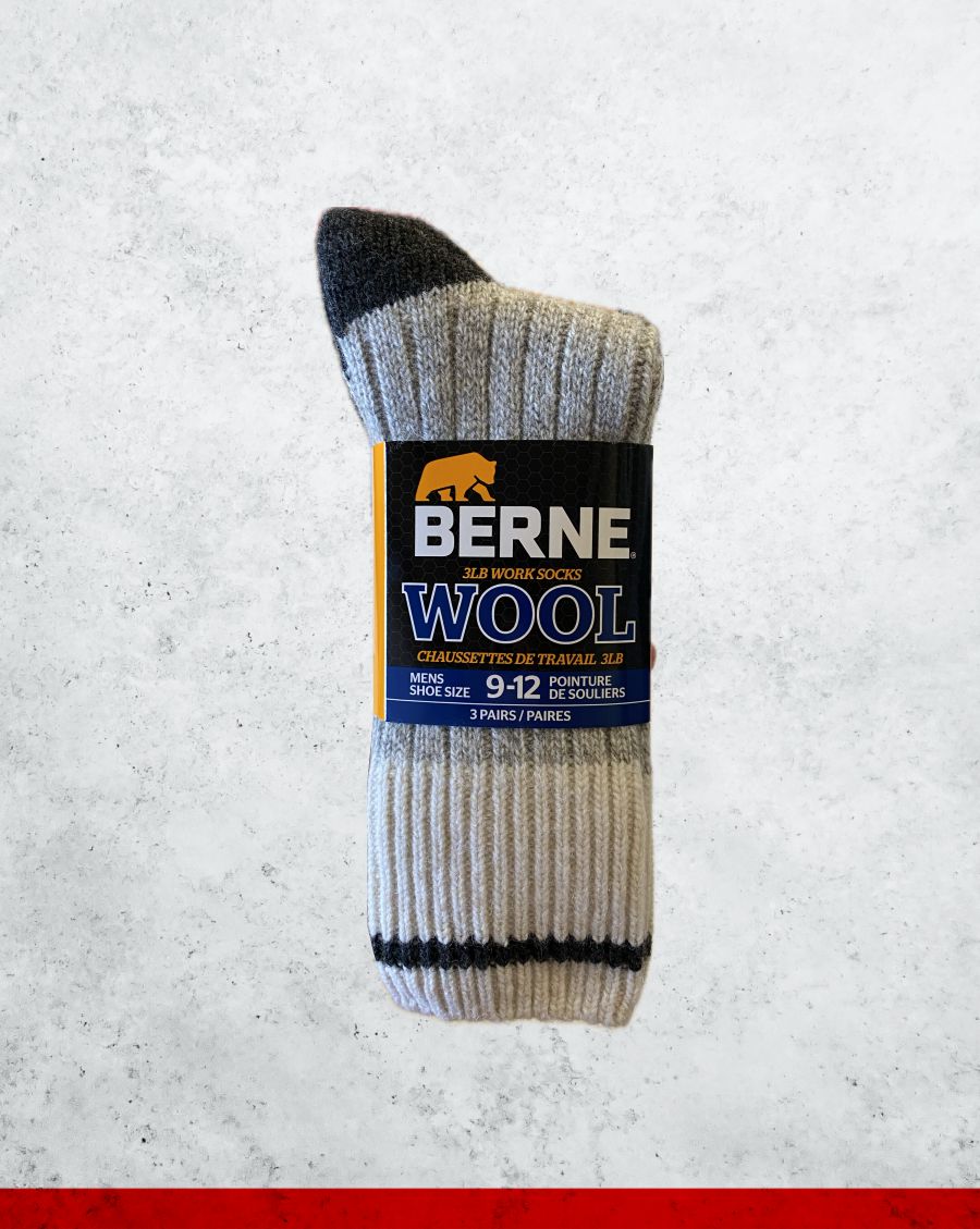 Berne Heavyweight Wool Crew Socks