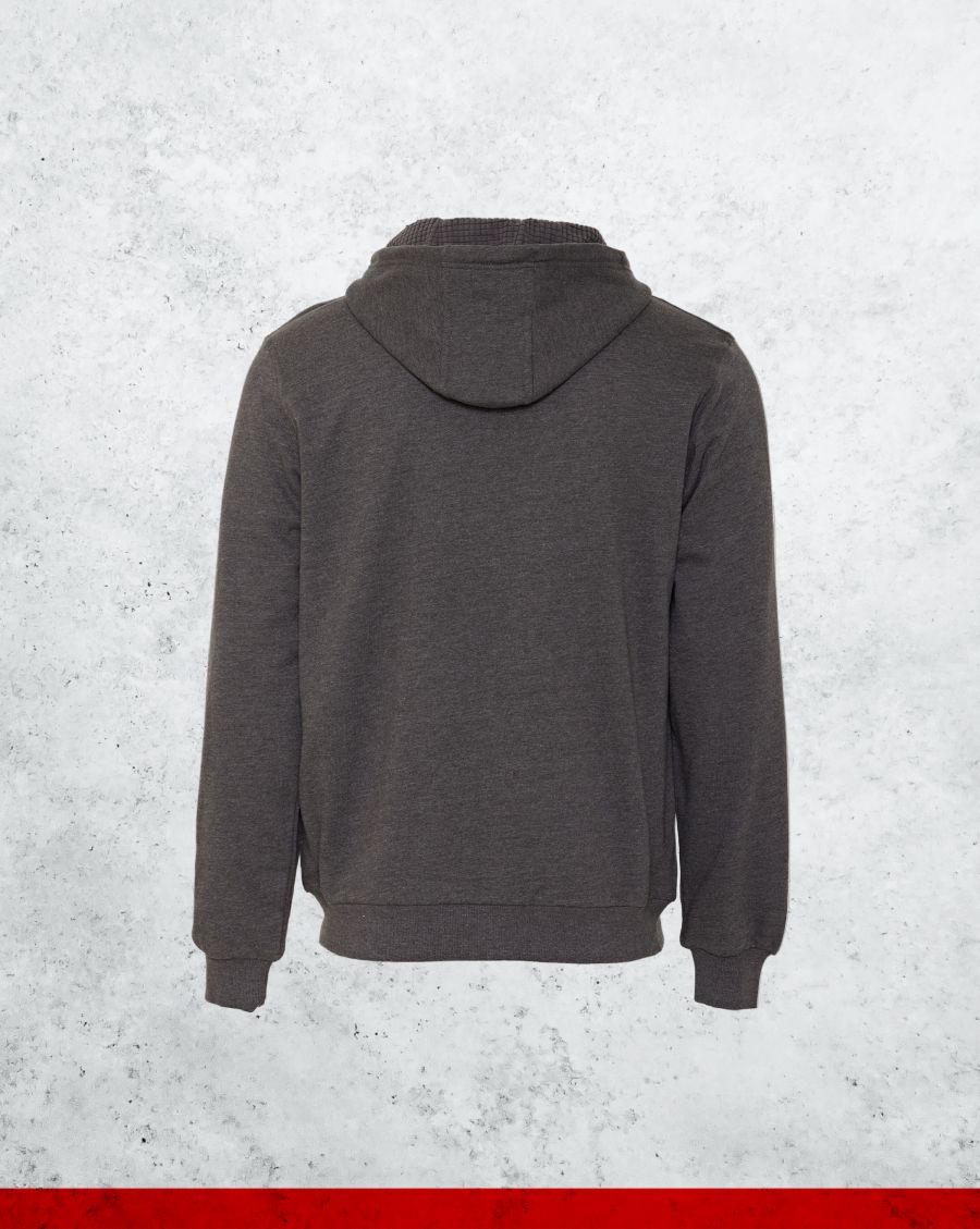 Berne Grid Fleece-Lined Full-Zip Hoodie - Image 2